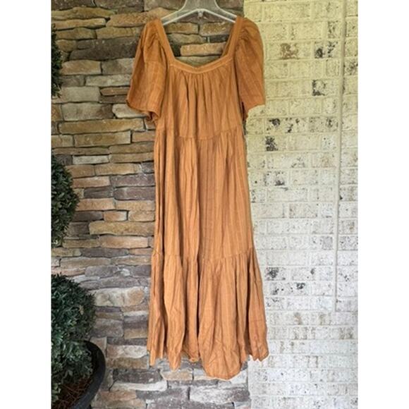 Old Navy Dress-Size Large-Light Brown - Picture 1 of 8